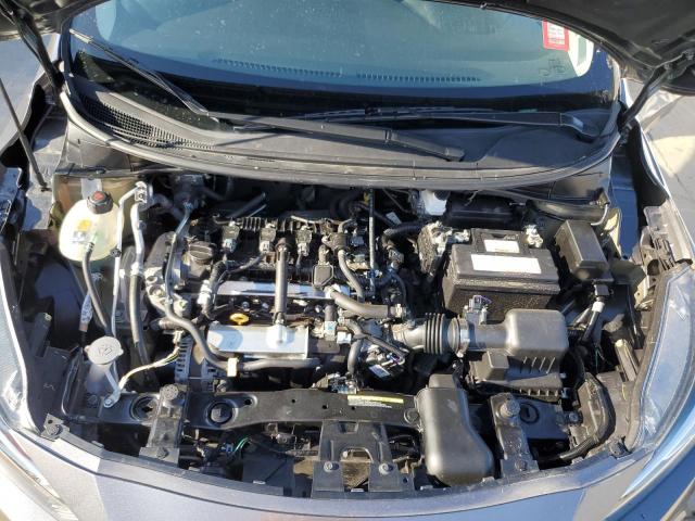 3N1CN8EV0ML885927 - 2021 NISSAN VERSA SV GRAY photo 11