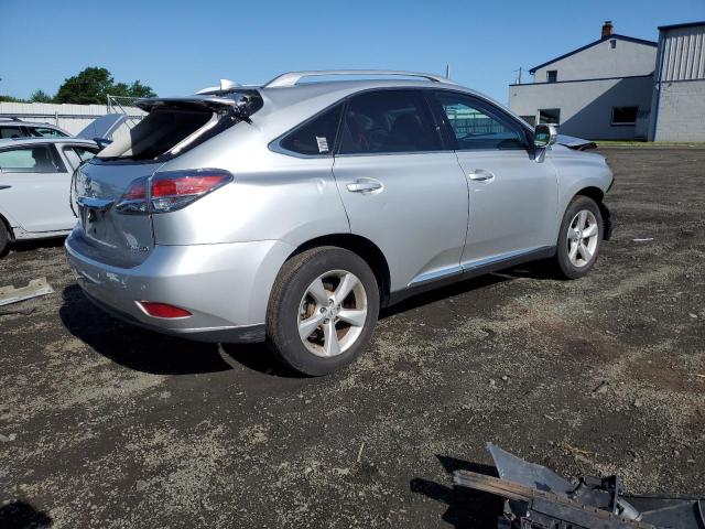 JTJBK1BA6F2470123 - 2015 LEXUS RX 350 BASE SILVER photo 3