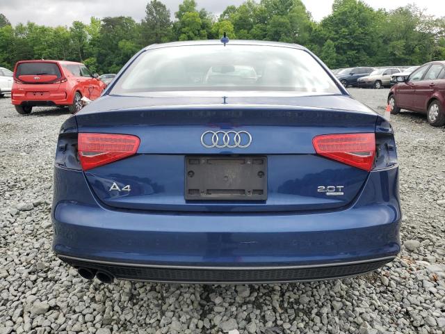 WAUFFAFL3EN023585 - 2014 AUDI A4 PREMIUM PLUS BLUE photo 6