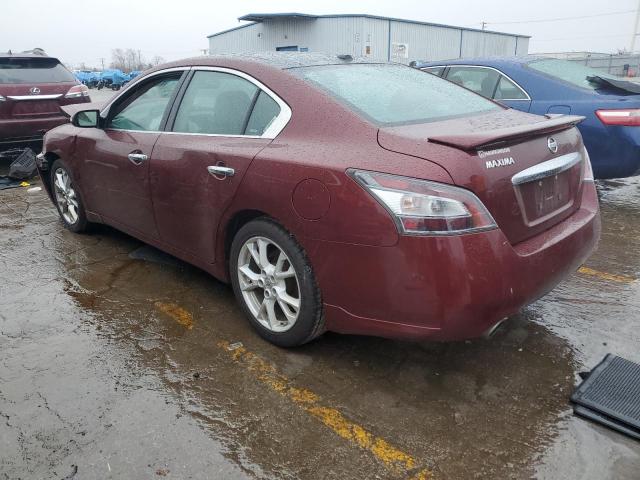 1N4AA5AP9CC838367 - 2012 NISSAN MAXIMA S BURGUNDY photo 2