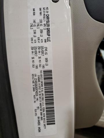 2C4RDGBG0DR746524 - 2013 DODGE GRAND CARA SE WHITE photo 13