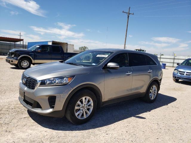 5XYPG4A35KG545652 - 2019 KIA SORENTO L GRAY photo 1