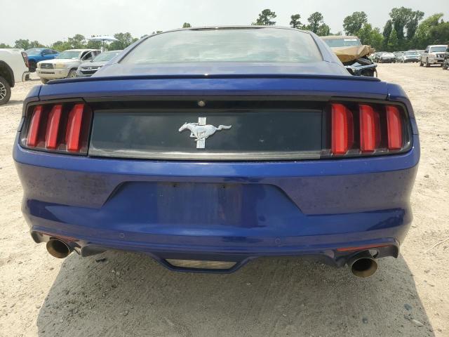1FA6P8AM3F5430614 - 2015 FORD MUSTANG BLUE photo 6