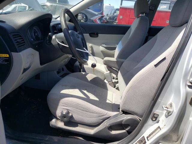 KMHCN46C29U333826 - 2009 HYUNDAI ACCENT GLS SILVER photo 7