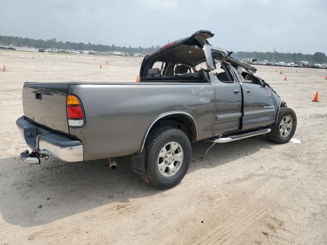 5TBRN34104S445007 - 2004 TOYOTA TUNDRA ACCESS CAB SR5 GRAY photo 3