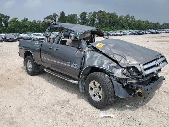 5TBRN34104S445007 - 2004 TOYOTA TUNDRA ACCESS CAB SR5 GRAY photo 4