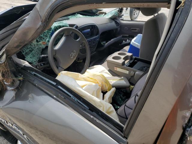 5TBRN34104S445007 - 2004 TOYOTA TUNDRA ACCESS CAB SR5 GRAY photo 8