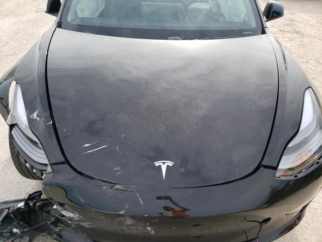 5YJ3E1EA9MF876448 - 2021 TESLA MODEL 3 BLACK photo 11