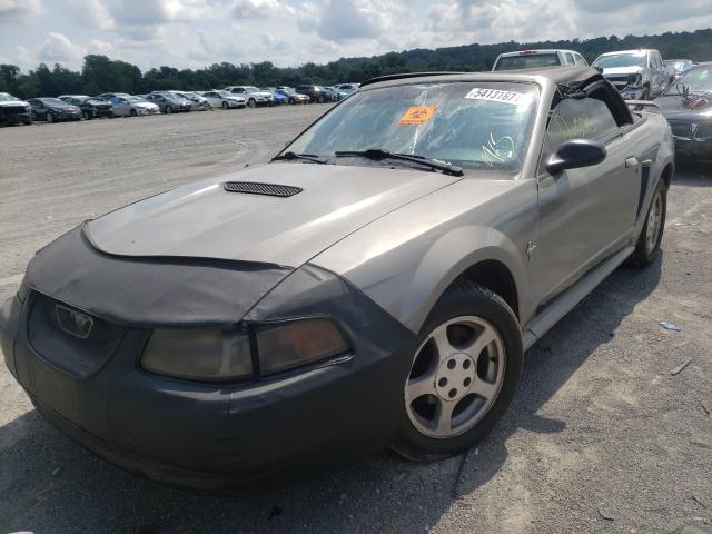 1FAFP44412F190374 - 2002 FORD MUSTANG TAN photo 2