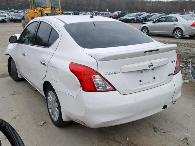 3N1CN7AP1EL820524 - 2014 NISSAN VERSA S  photo 3