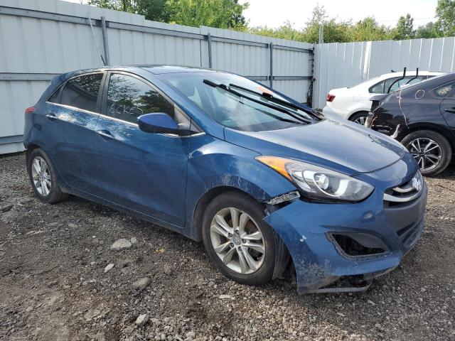 KMHD35LH9EU194644 - 2014 HYUNDAI ELANTRA GT BLUE photo 4