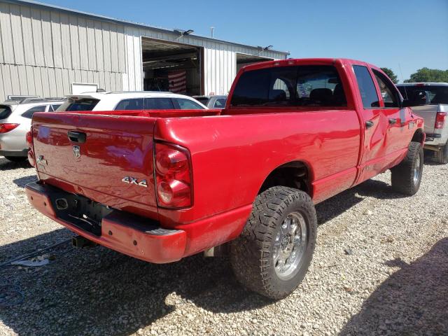 3D7KS28A38G194323 - 2008 DODGE RAM 2500 ST RED photo 4