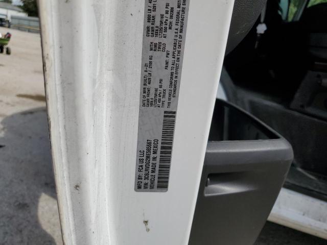 3C6LRVDG2ME565667 - 2021 RAM PROMASTER 2500 HIGH Weiß Foto 13