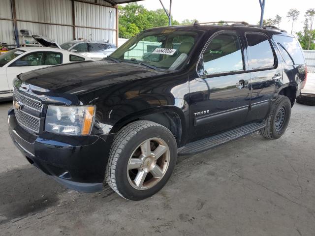 1GNUCBE05AR282234 - 2010 CHEVROLET TAHOE C1500 LT BLACK photo 1