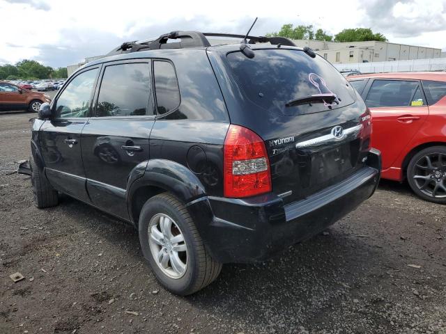 KM8JN72D66U290319 - 2006 HYUNDAI TUCSON GLS BLACK photo 2