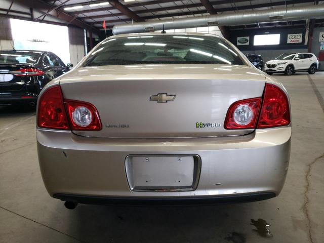 1G1ZF575X8F274151 - 2008 CHEVROLET MALIBU HYBRID TAN photo 6