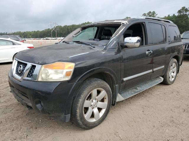 5N1BA0NDXAN607265 - 2010 NISSAN ARMADA SE BLACK photo 1