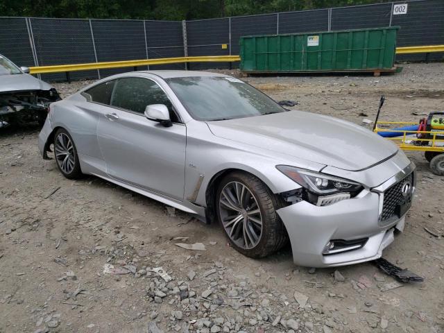 JN1CV7EK7JM200162 - 2018 INFINITI Q60 PURE SILVER photo 4