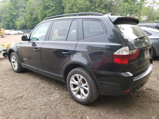 WBXPC93459WJ30071 - 2009 BMW X3 XDRIVE30I BLACK photo 2