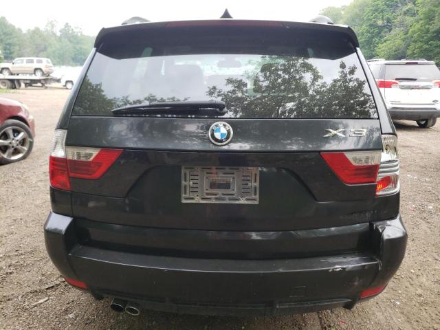 WBXPC93459WJ30071 - 2009 BMW X3 XDRIVE30I BLACK photo 6