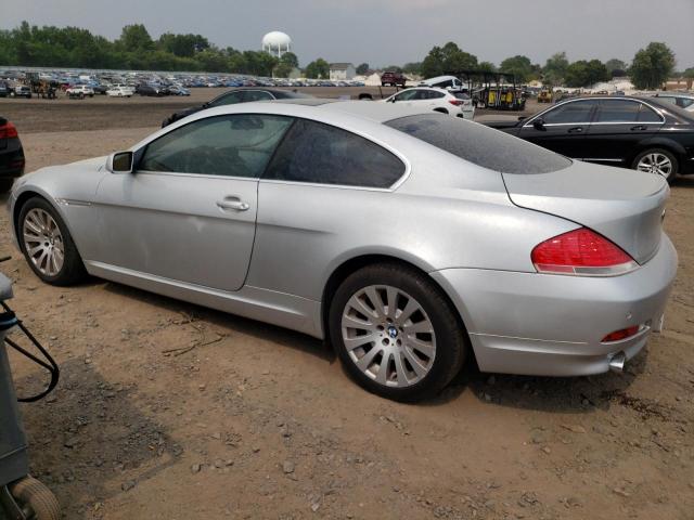 WBAEH73455B192031 - 2005 BMW 645 CI AUTOMATIC SILVER photo 2