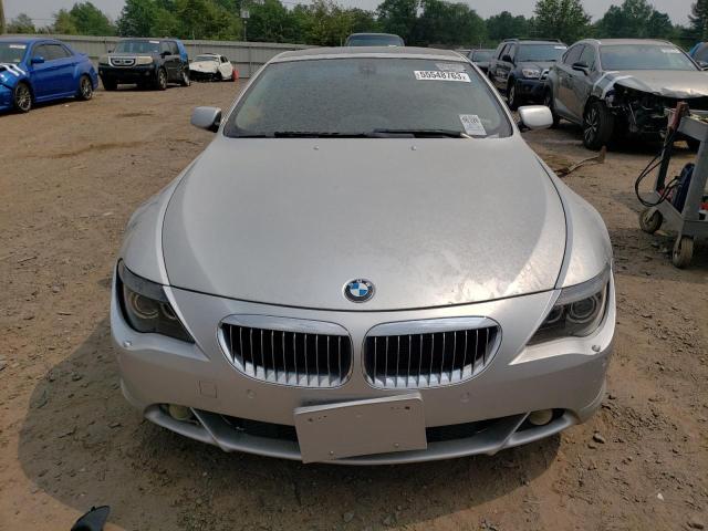 WBAEH73455B192031 - 2005 BMW 645 CI AUTOMATIC Күміс фото 5