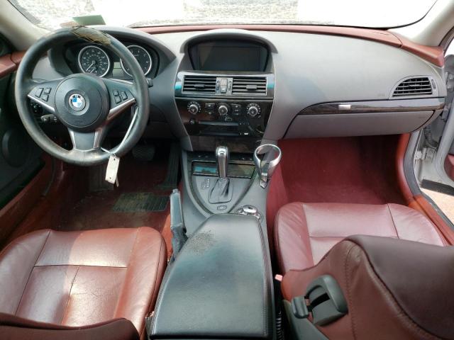 WBAEH73455B192031 - 2005 BMW 645 CI AUTOMATIC Күміс фото 8