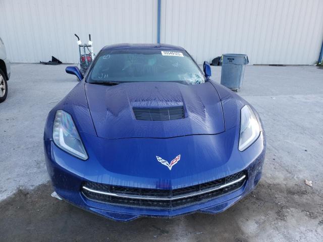 1G1YB2D74G5126139 - 2016 CHEVROLET CORVETTE STINGRAY 1LT BLUE photo 5