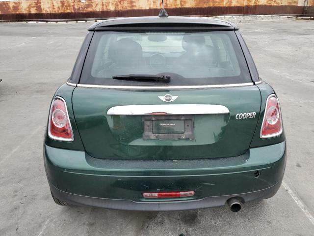 WMWSU3C52CT261619 - 2012 MINI COOPER GREEN photo 6