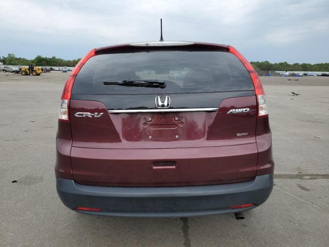 5J6RM4H50DL045022 - 2013 HONDA CR-V EX MAROON photo 6