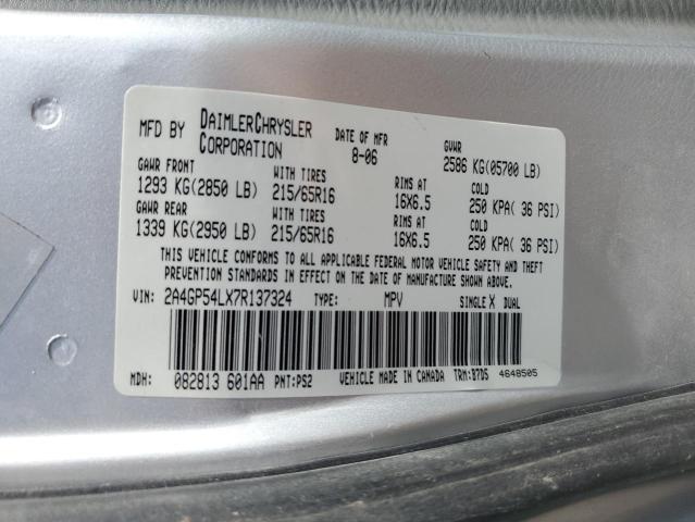 2A4GP54LX7R137324 - 2007 CHRYSLER TOWN & COU TOURING 银色 照片 14