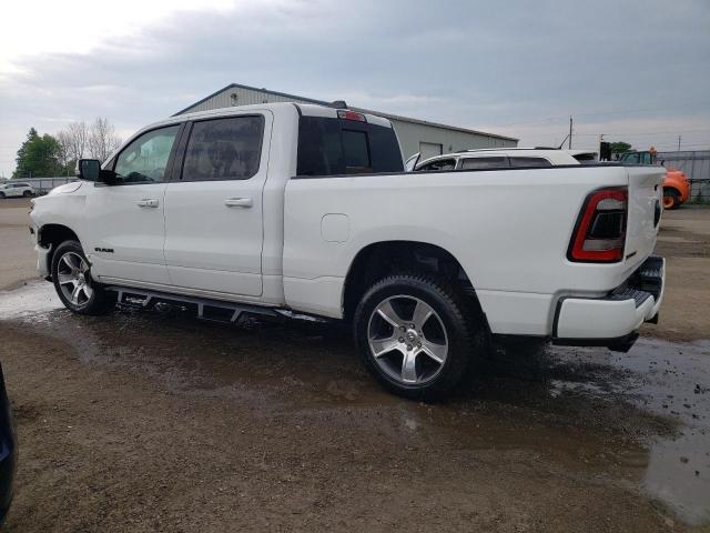 1C6SRFTT5LN256883 - 2020 RAM 1500 SPORT WHITE photo 2