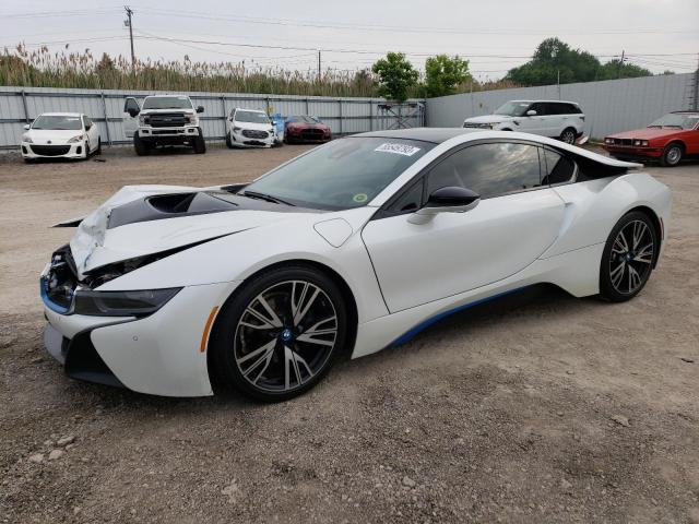 WBY2Z2C51FV392076 - 2015 BMW I8 WHITE photo 1
