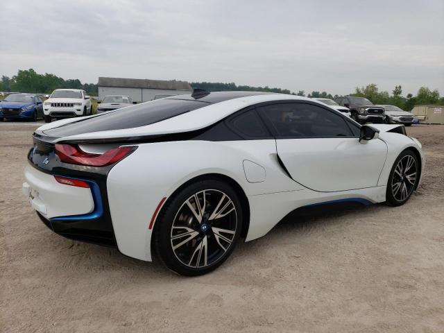 WBY2Z2C51FV392076 - 2015 BMW I8 WHITE photo 3