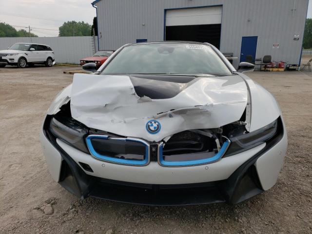 WBY2Z2C51FV392076 - 2015 BMW I8 WHITE photo 5