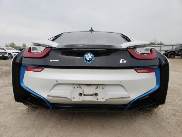 WBY2Z2C51FV392076 - 2015 BMW I8 WHITE photo 6