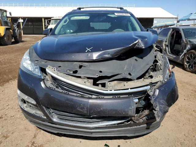 1GNKRFED1FJ340359 - 2015 CHEVROLET TRAVERSE LS GRAY photo 5