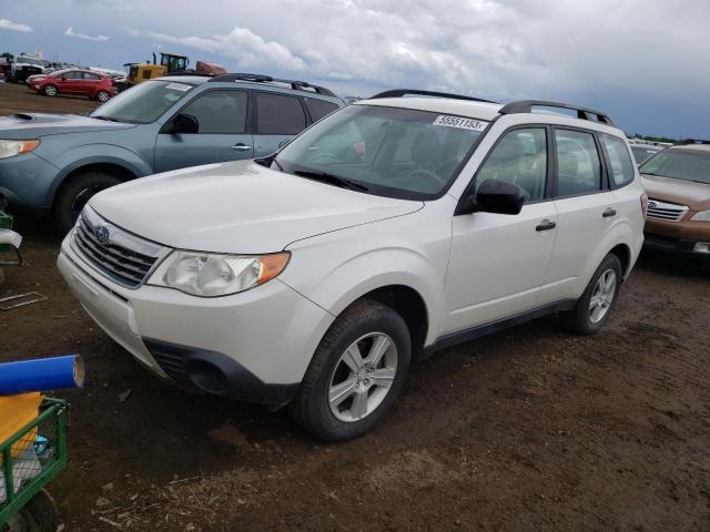 JF2SH6BC7AH905464 - 2010 SUBARU FORESTER XS Білий фото 1