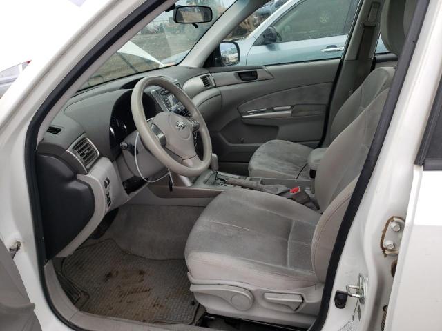 JF2SH6BC7AH905464 - 2010 SUBARU FORESTER XS Білий фото 7