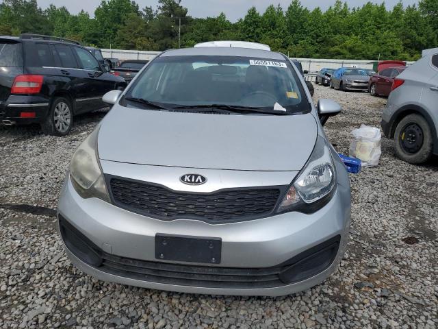 KNADM4A37D6126393 - 2013 KIA RIO LX SILVER photo 5