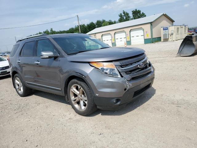 1FM5K7F89EGA86960 - 2014 FORD EXPLORER LIMITED GRAY photo 4