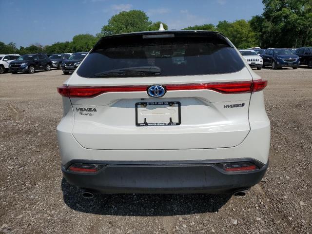 JTEAAAAH9MJ064562 - 2021 TOYOTA VENZA LE WHITE photo 6