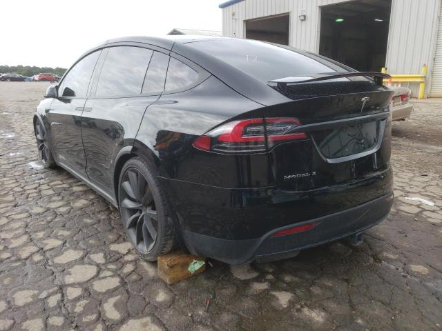 5YJXCBE29KF157476 - 2019 TESLA MODEL X BLACK photo 2