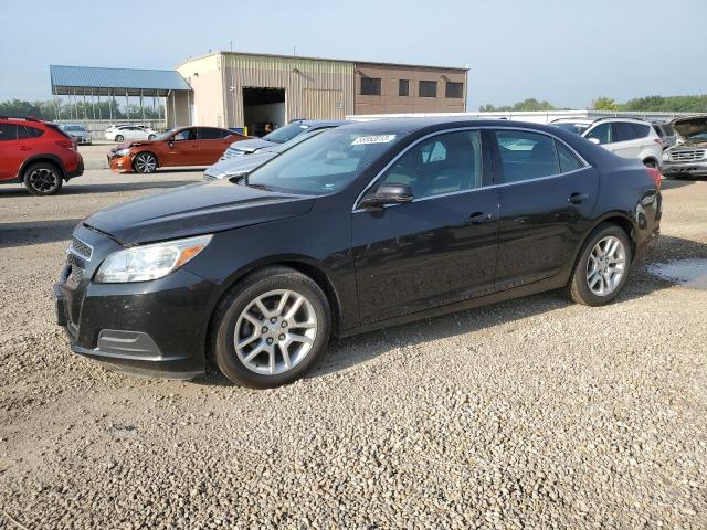 1G11C5SA4DF146721 - 2013 CHEVROLET MALIBU 1LT BLACK photo 1