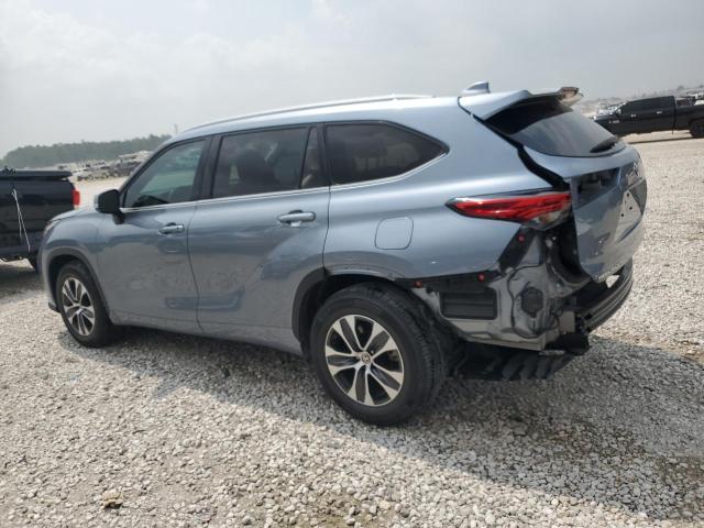5TDGZRAH1NS099414 - 2022 TOYOTA HIGHLANDER XLE ლურჯი ფოტო 2