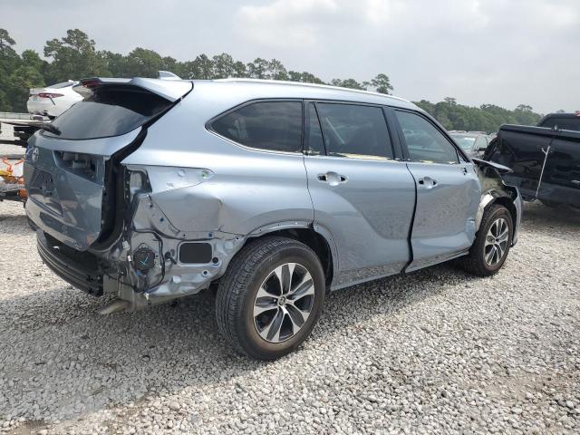 5TDGZRAH1NS099414 - 2022 TOYOTA HIGHLANDER XLE ლურჯი ფოტო 3