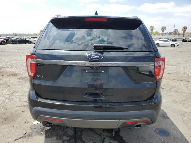 1FM5K7D8XHGB21934 - 2017 FORD EXPLORER XLT BLACK photo 6