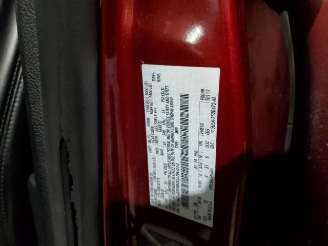 5LMCJ2D98GUJ00373 - 2016 LINCOLN MKC SELECT Բորդո լուսանկար 13