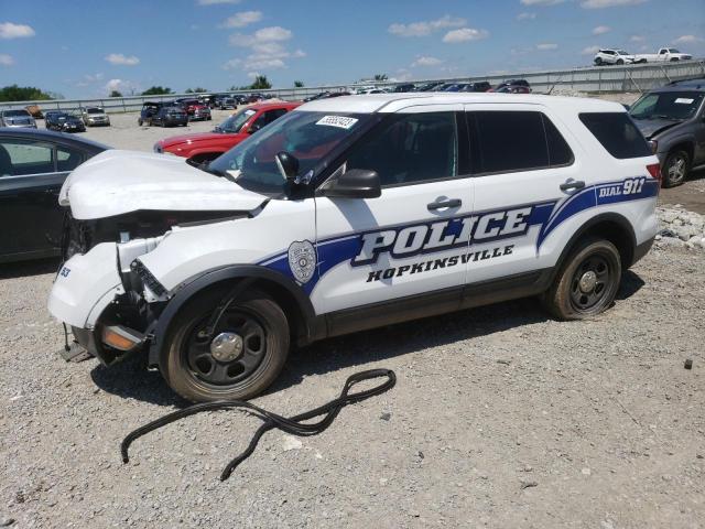 1FM5K8AR9FGA88800 - 2015 FORD EXPLORER POLICE INTERCEPTOR WHITE photo 1