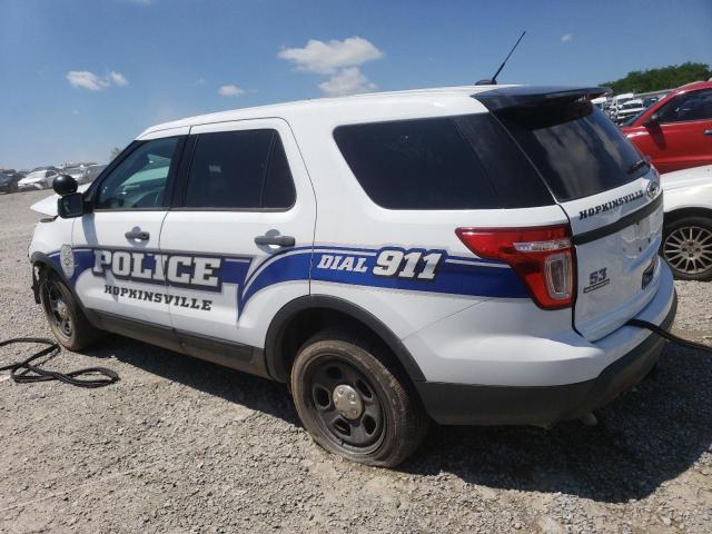 1FM5K8AR9FGA88800 - 2015 FORD EXPLORER POLICE INTERCEPTOR WHITE photo 2